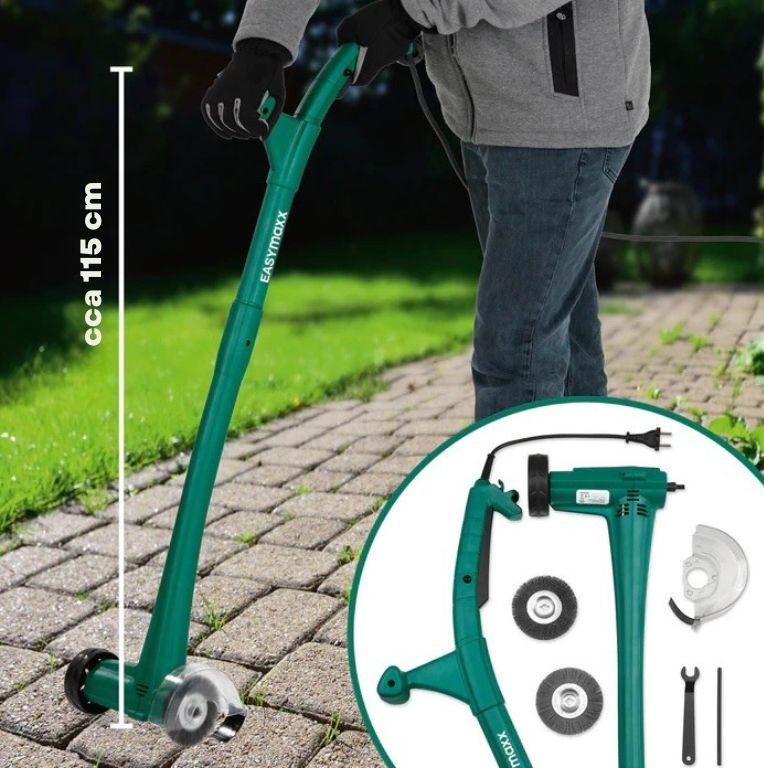EasyMaxx elektrický kotoučový odstraňovač kořenového plevele 02978 (2)